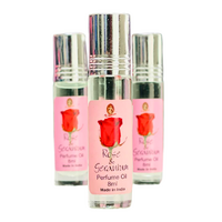 Kamini Perfume Oil ROSE & GERANIUM 8ml