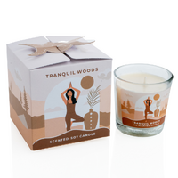 Moonshine Yoga Soy Candle TRANQUIL WOODS 60G