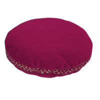 Singing Bowl Cushion MAROON Medium 14cm