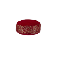 Singing Bowl Cushion RED Mini 9 cm