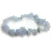 Crystal Chip BRACELET BLUE LACE AGATE no tag