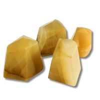 Crystal Freeform Natural Point YELLOW AVENTURINE polished