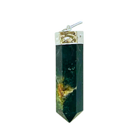 Crystal Pendant Cap Pencil BLOODSTONE