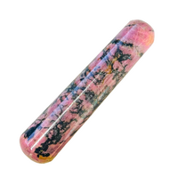 Crystal Massage Wand RHODONITE