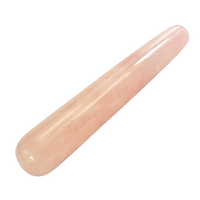 Crystal Massage Wand ROSE QUARTZ