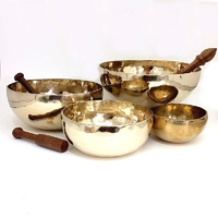 Tibetan Singing Bowl with stick 500g-599g