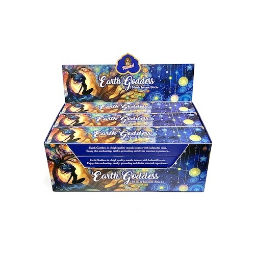 Kamini Incense EARTH GODDESS 15g BOX of 12 Packets