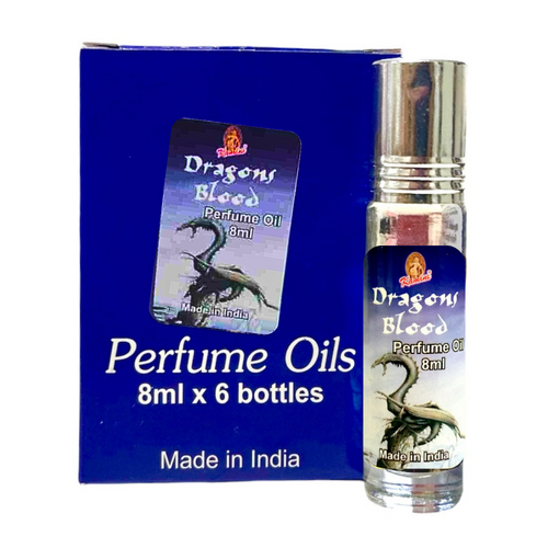 Kamini Perfume Oil DRAGONS BLOOD 8ml BOX of 6