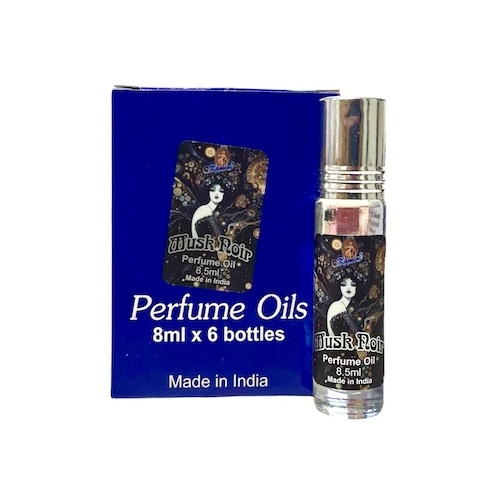 Kamini Perfume Oil MUSK NOIR 8ml BOX of 12