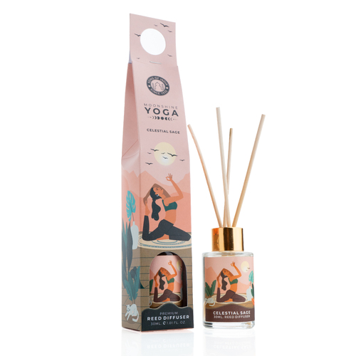 Moonshine Yoga Reed Diffuser CELESTIAL SAGE 30ml