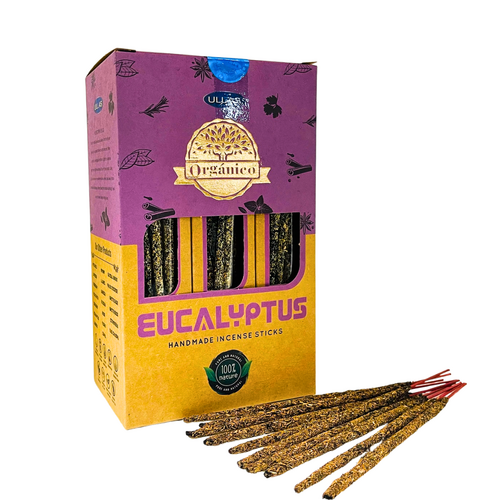 Organico Incense Sticks EUCALYPTUS box of 12 packets