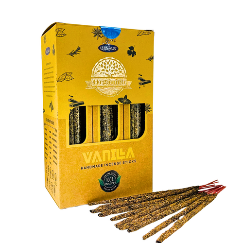 Organico Incense Sticks VANILLA box of 12 packets