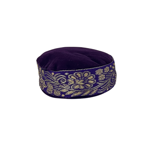 Singing Bowl Cushion PURPLE Mini 9 cm