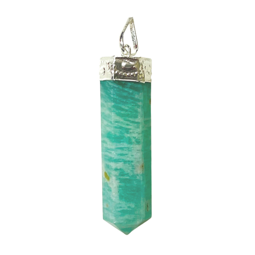 Crystal Pendant Cap Pencil AMAZONITE