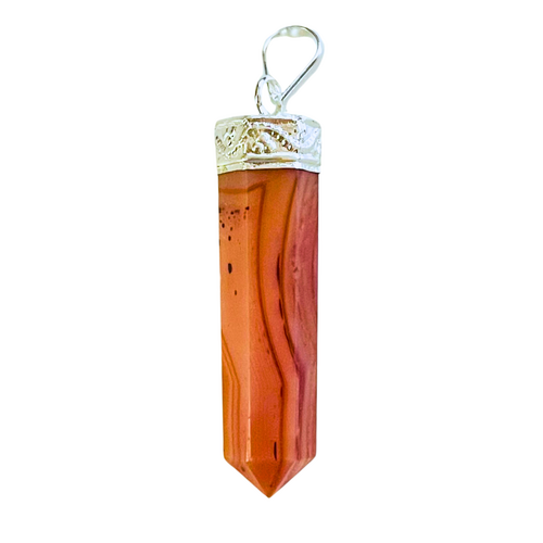 Crystal Pendant Cap Pencil CARNELIAN