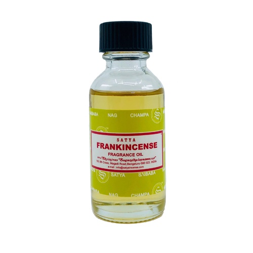 Satya Burner Oil FRANKINCENSE 30ml Single Bottle