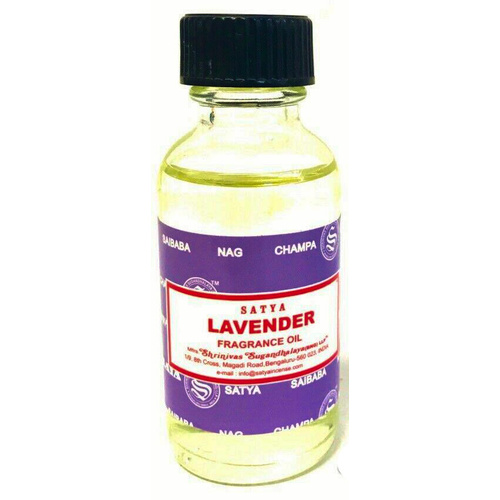 Satya Burner Oil LAVENDER 30ml Single Bottle