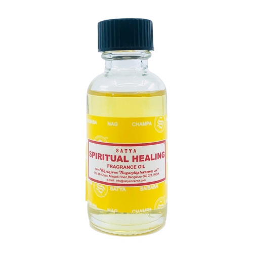 Satya Burner Oil SPIRITUAL HEALING 30ml Single Bottle