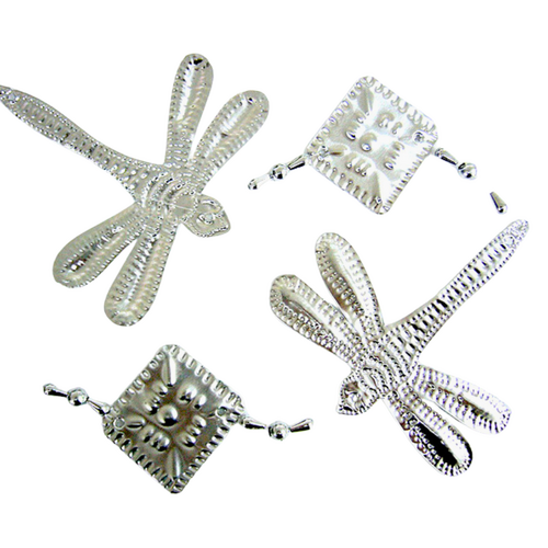 Mobile Bunting Banner SILVER DRAGONFLY