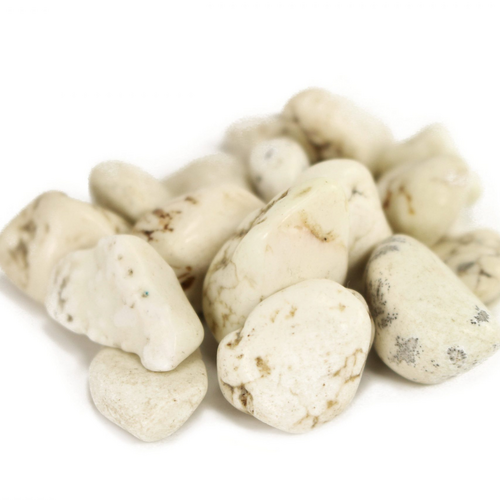 Tumbled Stones MAGNESITE WHITE 100g